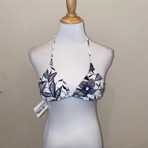 La Perla Studio  Bikini Floral Top NWT Size 6